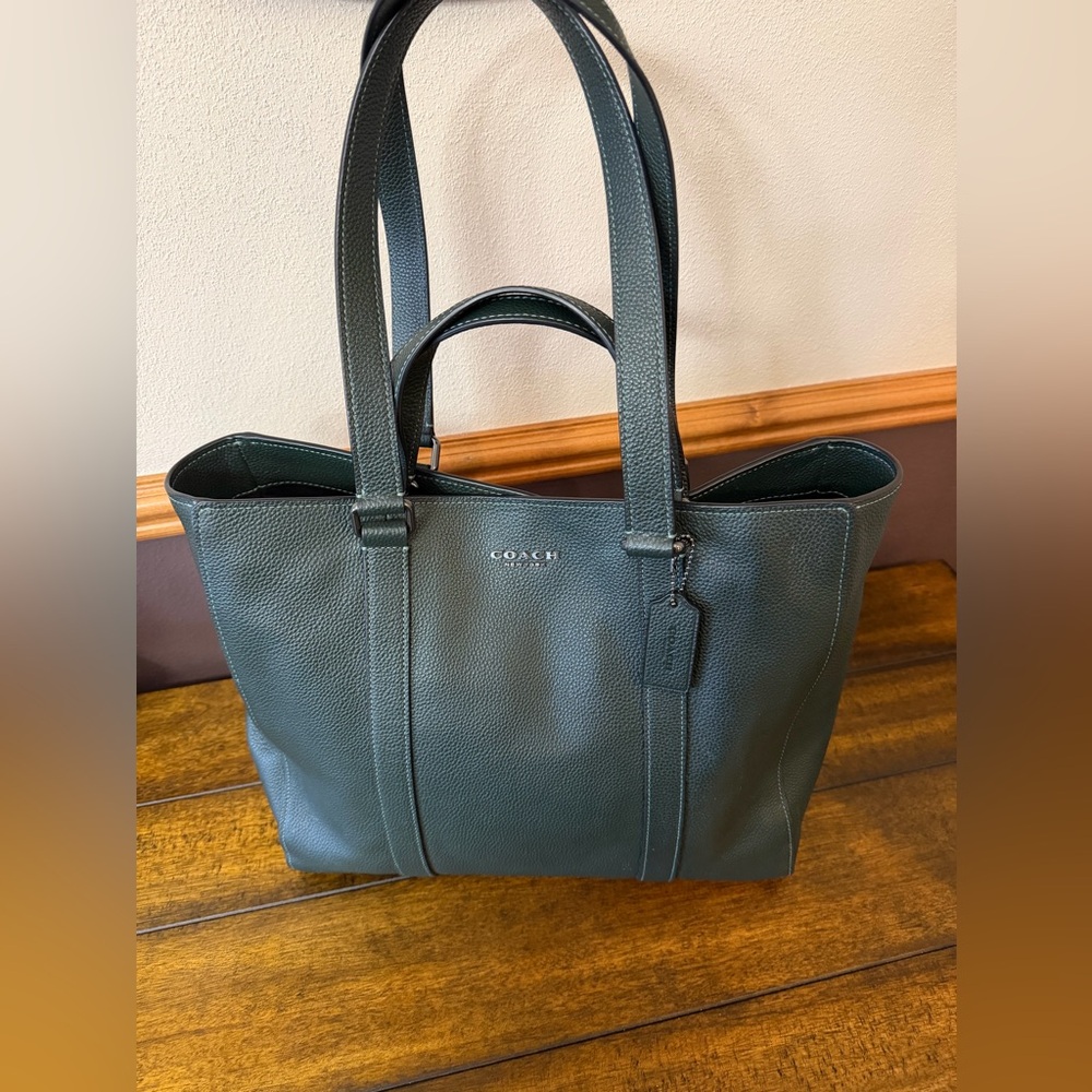 Coach Hudson Double Handle Tote Shoulder Bag - Picture 5 of 13